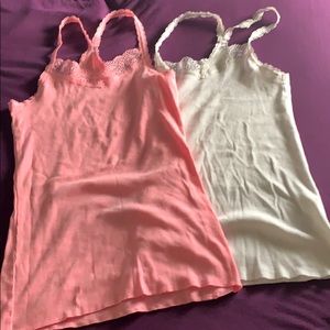 Lot of No boundaries racer back tank tops